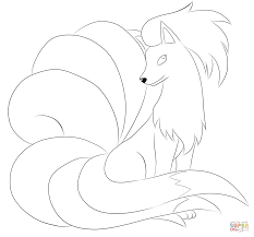 In this video i will show you how to color the cute fire pokémon vulpix.tools:adobe photoshop ccwacom cintiq 21uxintro:created by stefan heckl. Ninetales Super Coloring Pokemon Coloring Pages Pokemon Coloring Pikachu Coloring Page