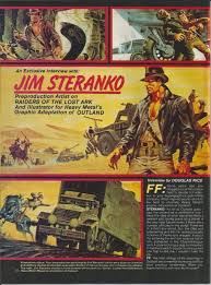 A R C H I V E Ungoliantschilde The Raiders Of The Lost Ark Jim Steranko Indiana Jones Indiana Jones Films