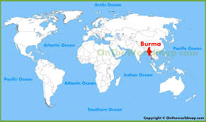It is the second largest country in the southeast asia region. Hiking In Map Where Is Burma Located On The World Map