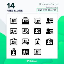 Download icons in all formats or edit them for your designs. Business Cards Icon Pack 14 Svg Icons