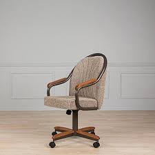 Casual Dining Cushion Swivel And Tilt Rolling Caster Chair Read More Reviews Of The Product By Visiting The Link On T Dinette Chairs Furniture Caster Chairs
