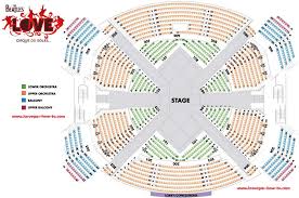 comprehensive beatles love cirque du soleil seating chart