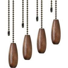 There is a variety of stylish options to choose from that do a great job being purposeful while informing on your interior design. Nickel Ceiling Fan Chain Pulls Decorative Extension 12 Inches White Color Wooden Pull Chain Fan Pulls Set Ornaments For Ceiling Light Lamp Fan Chain 4 Pack Pull Chains Lighting Accessories Brilliantpala Org