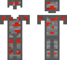 Redstone Ore Armour Base Minecraft Skin Destabilized redstone ore is relatively rare. minecraft skins