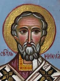 Pocket Icon Of St. Nicholas The Wonderwo, Painting by Yuliia Chaika