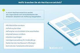 We did not find results for: Nachlassverzeichnis Erstellen Anfordern Anleitung Fristen Kosten