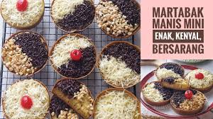 Cara Membuat Martabak Manis Mini Tanpa Ragi Youtube Martabak manis mini bersarang anti gagal jajanan anak 380 gr terigu jadi 28 pcs. cara membuat martabak manis mini tanpa ragi