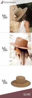 Nwt Lack Of Color Wide Flat Brim Hat Flat Brim Hat Brim Hat Women Accessories Hats