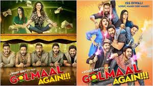In Pics Golmaal Again New Posters Promise Double Dose Of Magic And Madness ⟩ golmaal again first look poster. posters promise double dose of magic