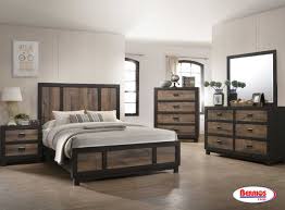 G100 Harlington Rustic Grey Bedroom Berrios Te Da Mas Rustic Grey Bedroom Master Bedroom Set Bedroom Sets