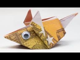 Geldgeschenk Idee Maus Falten Origami Anleitung Youtube Origamianleitungen Geldgeschenk Idee Maus Falten Origami Anleitung You Origami Youtube Basteln