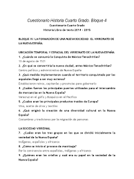 Siguiente lección ¿necesitas ayuda con tu tarea? Cuestionario Historia Cuarto Grado Nueva Espana Espana