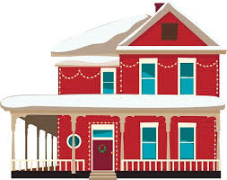 Check spelling or type a new query. Vector Image Of Holiday Christmas House Clipart Image