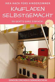 Ikea Hack So Machst Du Aus Deiner Kinderkuche Duktig Einen Kaufladen Ganseblumchen Sonnenschein Ikea Kuche Kinder Ikea Hack Kaufladen