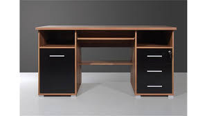 280kg | l 2,60 m / b 1,20 m / h 75 cm. Schreibtisch 0484 Schwarz Walnuss Abschliessbar Germania