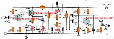 Let's take a look at he circuit diagram. 5 Watt Stereo Amplifier Circuit With Bass Treble Controls Homemade Circuit Projects