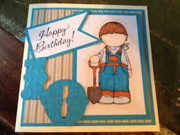 Colorful illustrated icons belated birthday card. 10 Year Old Boy Birthday Card Kids Birthday Cards Birthday Cards For Boys Homemade Birthday Cards