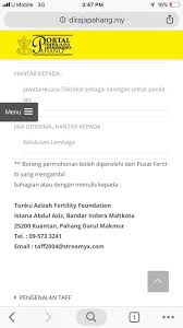 Eu organised charity dinners for the tunku azizah fertility foundation (taff), which helps support childless couples who cannot afford fertility procedures. Ada Pihak Dakwa Staf Yayasan Fertiliti Tunku Azizah Kurang Sopan Ini Respon Tunku Azizah