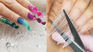 We collected so many styles of long acrylic nails for girls before. Trendy Acrylic Nail Design Ideas Long Acrylic Nails Youtube