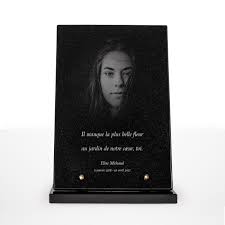 Un ado, doté de super pouvoirs mais qui émerge de deux années d'amnésie, retrouve son petit frère et sa petite soeur cachés à paris. Epitaphes Photo 35x25cm Plaques Funeraires Epitaphe Funeraire