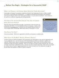 Neither the organization nor the staff members exist. Before You Begin Common Grant Application Format Outline Common Grant Application Cover Sheet Pdf Free Download