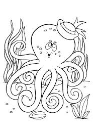 Print Coloring Image Momjunction Octopus Coloring Page Animal Coloring Pages Coloring Pages