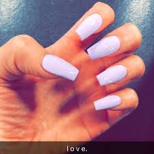 A sweet, flattering shade of pale purple looks beautiful with this long, feminine shape. 41 Acrylic Coffin Nails Colors And Designs For Summer Koees Blog