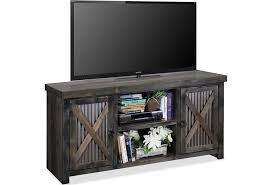 Tv stands tv stands & entertainment centers : Legends Furniture Jackson Hole Jh1401 Chr Rustic 65 Inch Tv Console With Metal Door Panels Dunk Bright Furniture Tv Stands