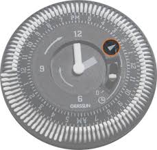 The ½ pvc runs underground to the Timer Lonestar Aerobic Services