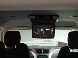 Chevy Traverse Overhead Dvd System Installed Seamlessly