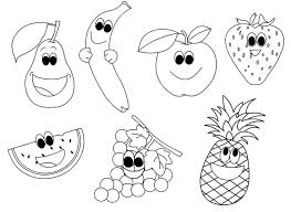 Thousands of free printable coloring pages for kids! Free Printable Fruit Coloring Pages For Kids