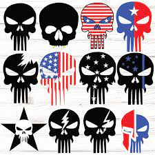 Skull Svg Punisher Skull Patriotic Skull American Flag Etsy Punisher Skull American Flag American Flag Wallpaper Punisher Skull Decal