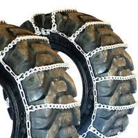13x4x6 Small Tractor Utility Tire Chains 4 5mm Link Snow Blower Traction Ebay