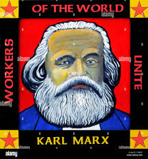 Illustrazione di arte ritratto marx immagini e fotografie stock ad alta  risoluzione