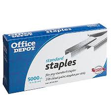 Office Depot Brand Staples 1 4 Standard Full Strip Box Of 5 000 Office Depot Grading Papers Staples
