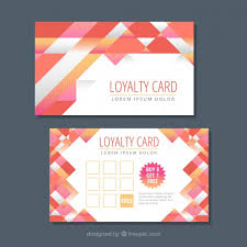 Get inspired by 2239 professionally designed loyalty cards templates. Loyalty Card Template With Abstract Design Tnhprinter Com