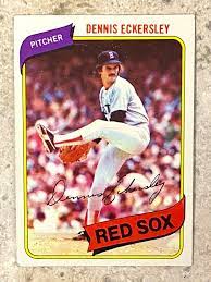 Most kellogg's issues relied on big names and didn't include the top rookie cards. Dennis Eckersley 1980 Topps Boston Red Sox Baseball Card Hof Kbk Sports