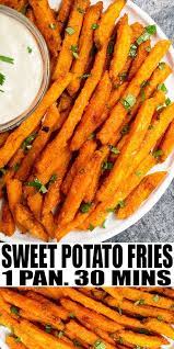 Sweet Potato Fries Recipe The Best Quick Easy Healthy Crispy Oven Baked Potato Fri Sweet Potato Recipes Fries Sweet Potato Fries Baked Sweet Potato Fries