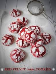 Red Velvet Crinkles Cookies Blog De Cuisine Creative Recettes Popotte De Manue Cookies Et Biscuits Recette Blog Cuisine