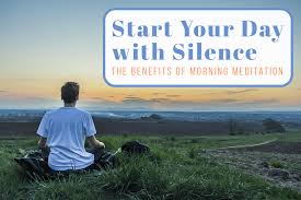 Meditation also has benefits for your physical health, as it can improve your tolerance for pain and help fight substance addiction. Start Your Day With Silence 4 Benefits Of Morning Meditation Littlecoffeefox