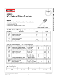 Ss8050 datasheet, ss8050 datasheets, ss8050 pdf, ss8050 circuit : Npn Epitaxial Silicon Transistor Ss8050 Datasheet Pdf Nota Katalogowa Elecena Pl Wyszukiwarka Elementow Elektronicznych