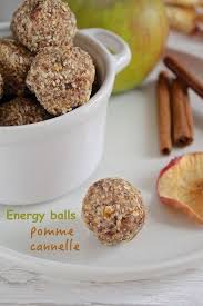 Recette De Boules Energetiques Aux Pommes Et Cannelle Vegan Sans Gluten Recette Pomme Aliment Dietetique Pomme Cannelle