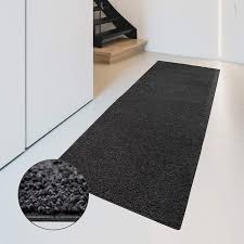 Les tapis plus petits sont idéals pour la cuisine, l'entrée, le corridor, ainsi que tout autre pièce de taille plus modeste. Tapis De Couloir Shaggy 57x150cm Ohio Gris Fonce Carpet Studio Cdiscount Maison