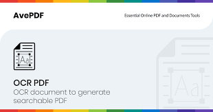 Use optical character recognition software online. Ocr Your Documents And Images To Generate Searchable Pdfs With Avepdf Online Tools