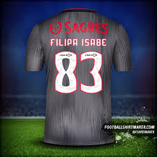 Sl Benfica 2019 20 Ii Jersey Number 83 Filipa Isabe In 2020 Jersey Custom Jerseys Custom Soccer