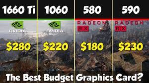 The gtx 1060 has a 249 mhz higher core clock speed than the rx 580, but the rx 580 has 72 more texture mapping units than the gtx 1060. Gtx 1660 Ti Vs Rx 590 Vs Gtx 1060 Vs Rx 580 Youtube
