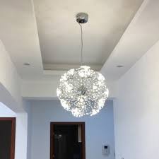 Sputnik Dining Room Chandelier Lighting Crystal 24 32 Lights Modern Style Hanging Light Fixture In Silver Takeluckhome Com
