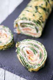 Low Carb Spinat Lachs Rolle Zum Silvesterbuffet Oder Sonntagsbrunch Rezept Spinat Lachs Rolle Kohlenhydratarme Rezepte Gesunde Rezepte