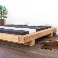 the beam bed made of swiss wood with attention to detail cadre de lit simple modeles de lit en bois idees de lit lits faits maison