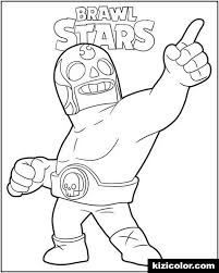 His attacks throw two quick scarf punches at a very short range with an extremely fast cooldown and reload speed. Kolorowanki Brawl Stars Kizi Coloring Pages